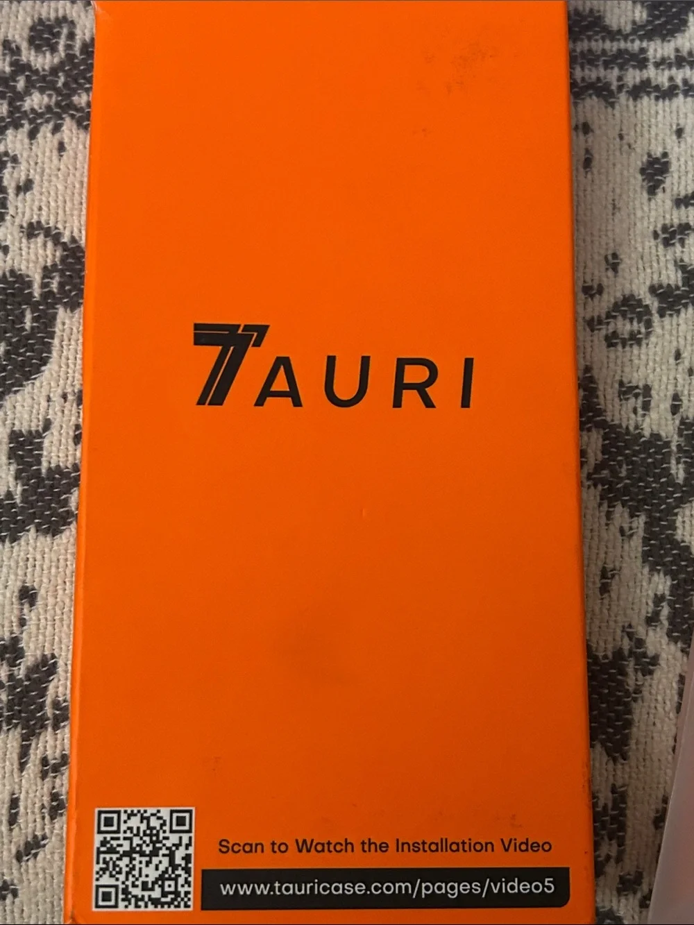 Magnetic iPhone 17 Pro matte Case - Orange Wavy Anti-Slip Translucent